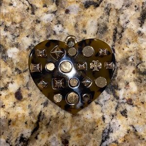 Tory Burch large heart charm